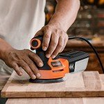 DOVAMAN 3A Variable Speed Orbital Sander with Sandpapers