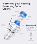 Hearprotek Reusable High Fidelity Concert Ear Plugs