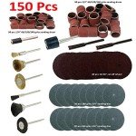 150-Piece Rotary Tool Accessory Kit for Dremel