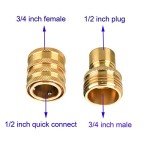 Pressure Washer Adapter Set: M22 to 3/8" Quick Connect