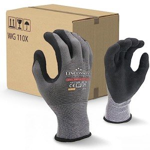12-Pack Linconson Construction Mechanics Work Gloves