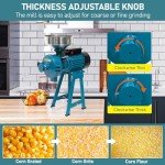 NAIZEA Electric Grain Mill and Grinder 3000W