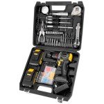 Brushless Compact Drill Set with 135-Piece Toolkit