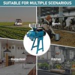 NAIZEA Electric Grain Mill and Grinder 3000W