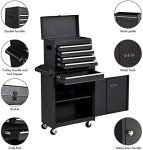 BUSHLY 5-Drawer Rolling Tool Chest with Wheels