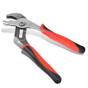 8-Inch Groove Joint Pliers with PVC Grips