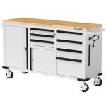 WORKPRO 7-Drawer Rolling Tool Chest with Power Strip