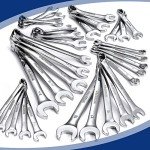 WORKPRO 32-Piece SAE & Metric Wrench Set