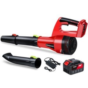 Cordless Electric Leaf Blower with 8.0Ah Battery