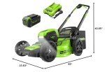Greenworks 40V 20" Brushless Push Mower