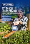 WILD BADGER POWER 20V Cordless Hedge Trimmer 22