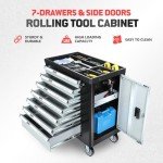 7-Drawer Rolling Tool Chest with Locking System