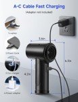 Fulljion Cordless Air Duster with LED Light