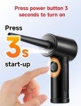 Fulljion Cordless Air Duster with LED Light