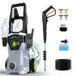 4800 PSI Electric Pressure Washer with Foam Cannon