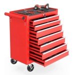 Rolling Tool Chest with 7 Drawers and Wheels