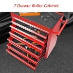 Rolling Tool Chest with 7 Drawers and Wheels