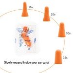 200 Pair Foam Earplugs - 32dB Noise Reduction