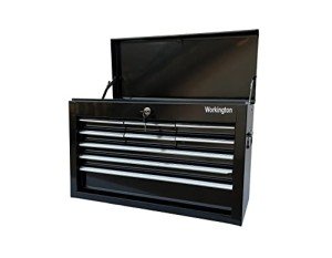 Portable 9-Drawer Metal Tool Chest Organizer