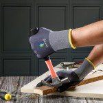 Nitrile Coated Grip Work Gloves for Men