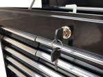 Portable 9-Drawer Metal Tool Chest Organizer