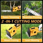 DEWALT 20V Cordless Hedge Trimmer & Grass Cutter