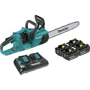 Makita 36V Brushless 16" Chainsaw Kit with Batteries