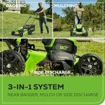 Greenworks 80V Cordless Lawn Mower & Tools Set