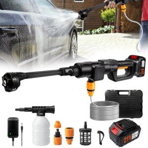 900PSI Cordless High Pressure Washer Gun