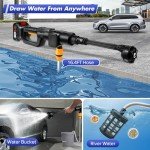 900PSI Cordless High Pressure Washer Gun
