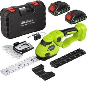 Cordless 21V Hedge Trimmer & Grass Shear Kit