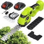 Cordless 21V Hedge Trimmer & Grass Shear Kit