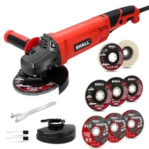 SHALL 7.5Amp 4.5" Variable-Speed Angle Grinder