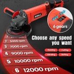 SHALL 7.5Amp 4.5" Variable-Speed Angle Grinder