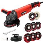 SHALL 7.5Amp 4.5" Variable-Speed Angle Grinder