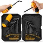 31-Piece Hex Key Set with Torque Handle