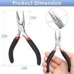 Billbotk Long Nose Pliers for Jewelry Making