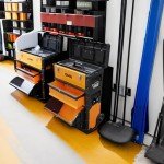 DNA MOTORING 3-Tier Stackable Tool Box Set