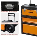 DNA MOTORING 3-Tier Stackable Tool Box Set