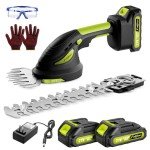 Cordless 2-in-1 Hedge Trimmer and Grass Shears