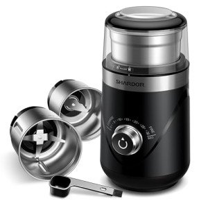 SHARDOR Electric Adjustable Coffee and Spice Grinder