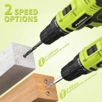 PULITUO 20V Cordless Drill/Driver Kit with Batteries