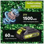 Cordless 2-in-1 Hedge Trimmer and Grass Shears