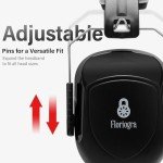 3-Pack Noise Cancelling Ear Muffs for Shooting