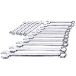 Max Torque 15-Piece SAE Wrench Set with Organizer
