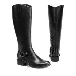 Knee High Comfortable Black Riding Boots for Women
