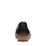Clarks Women's Black Leather Juliet Palm Loafers