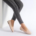 Comfortable Black Round Toe Flats for Women