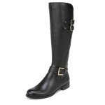 Naturalizer Jessie Black Leather Knee High Boots