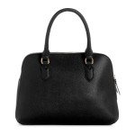 Nine West Black Cibrina Dome Satchel Bag